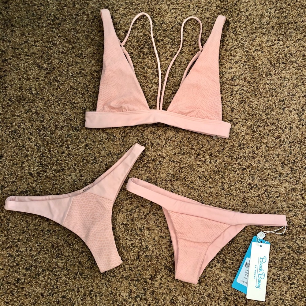 Beach bunny snake print set